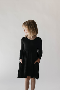 Youth Long Sleeve Bamboo Dresses