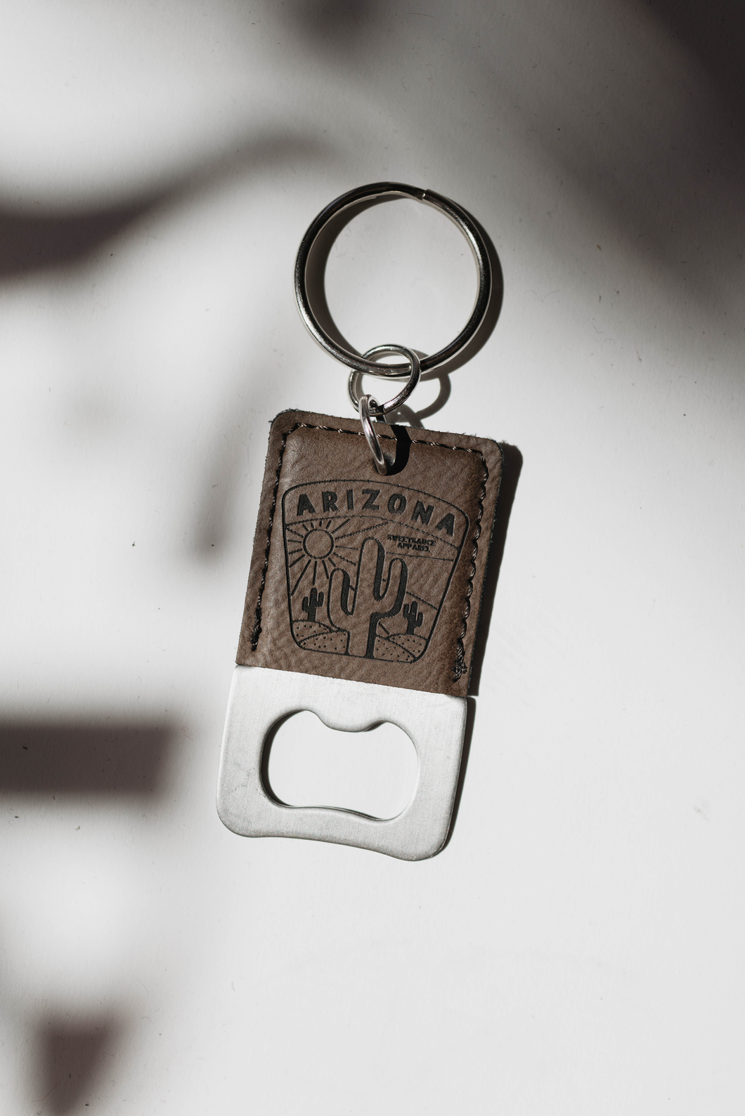 AZ Leather Keychain