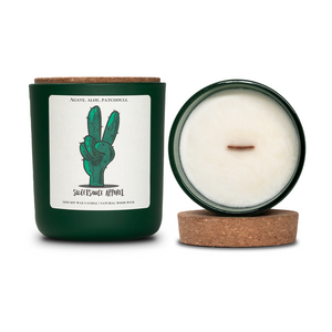 Peace Cactus Candle