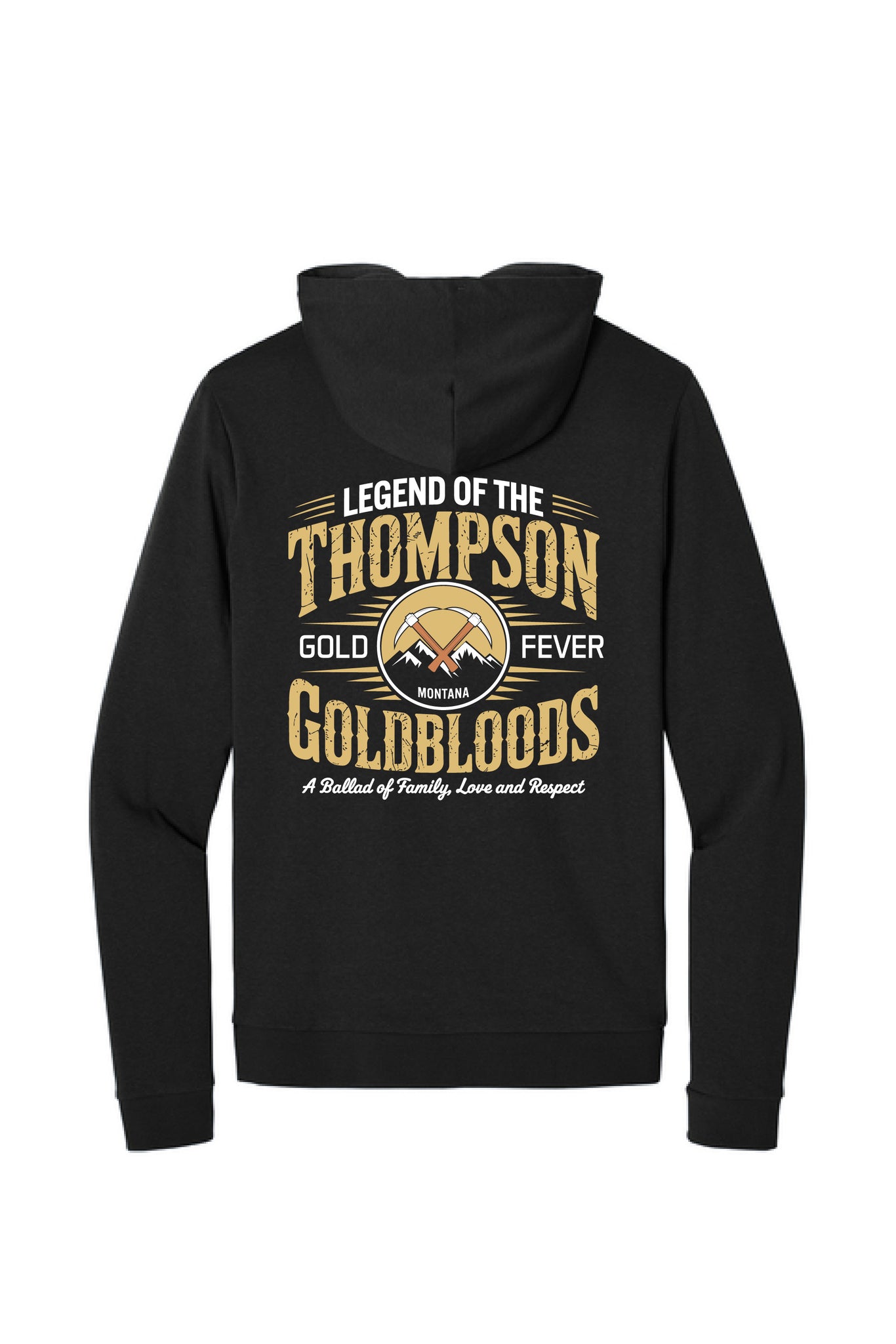 Thompson Goldbloods merchandise, worn