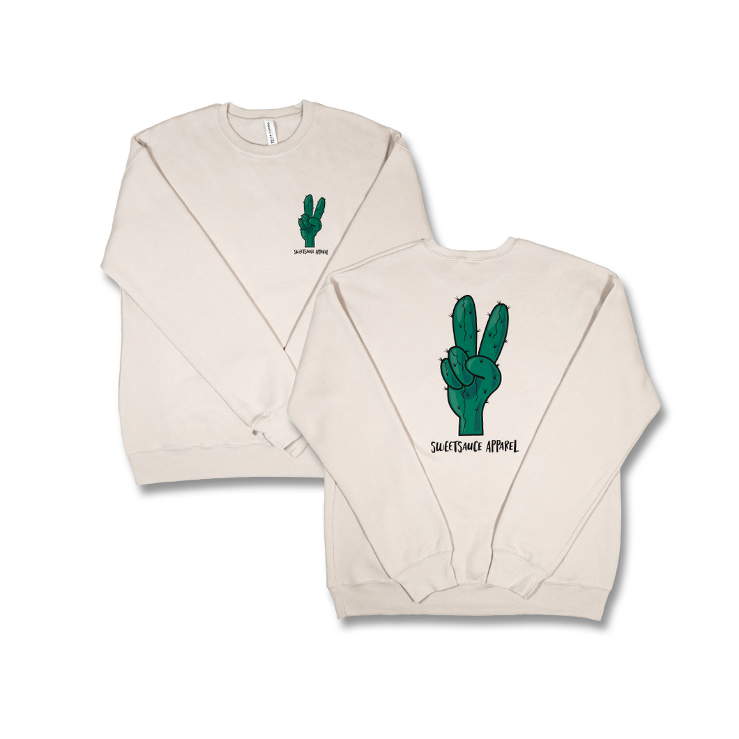 Peace Cactus Sweater