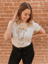Load image into Gallery viewer, Women&#39;s Let Love Grow Organic Tee
